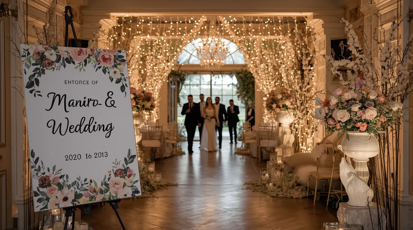 Wedding Trends: Why Personalised Posters Are a Hit