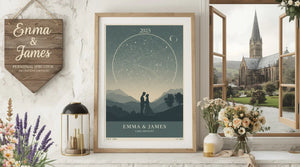 UK Wedding Trends: Why Personalised Posters Are a Hit