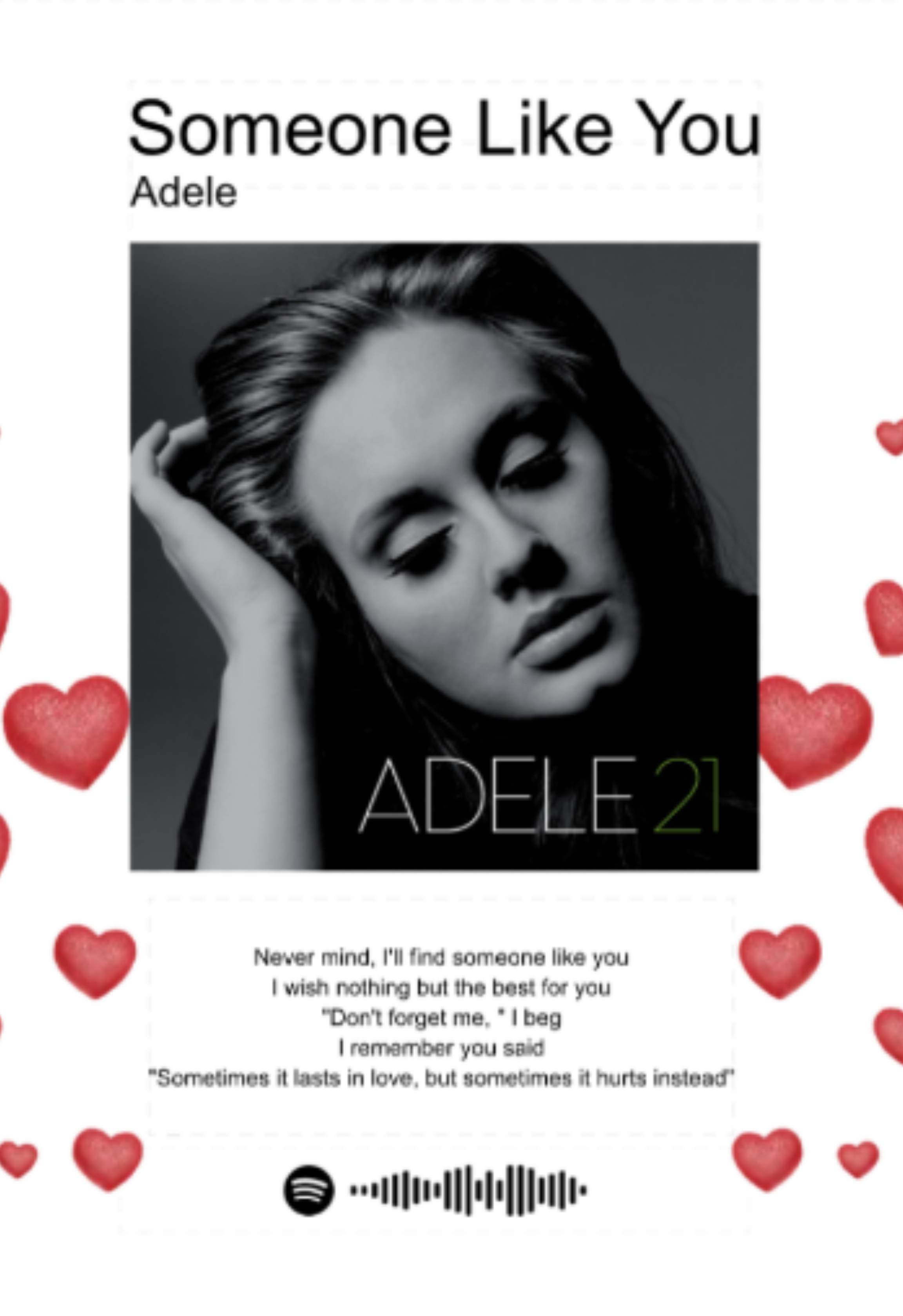 Spotify Music Plaque – Personalized Song Gift