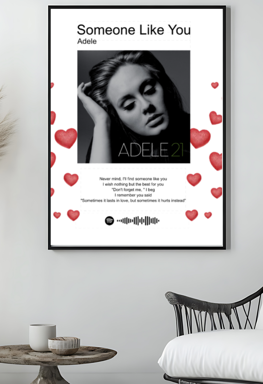 Spotify Music Plaque – Personalized Song Gift