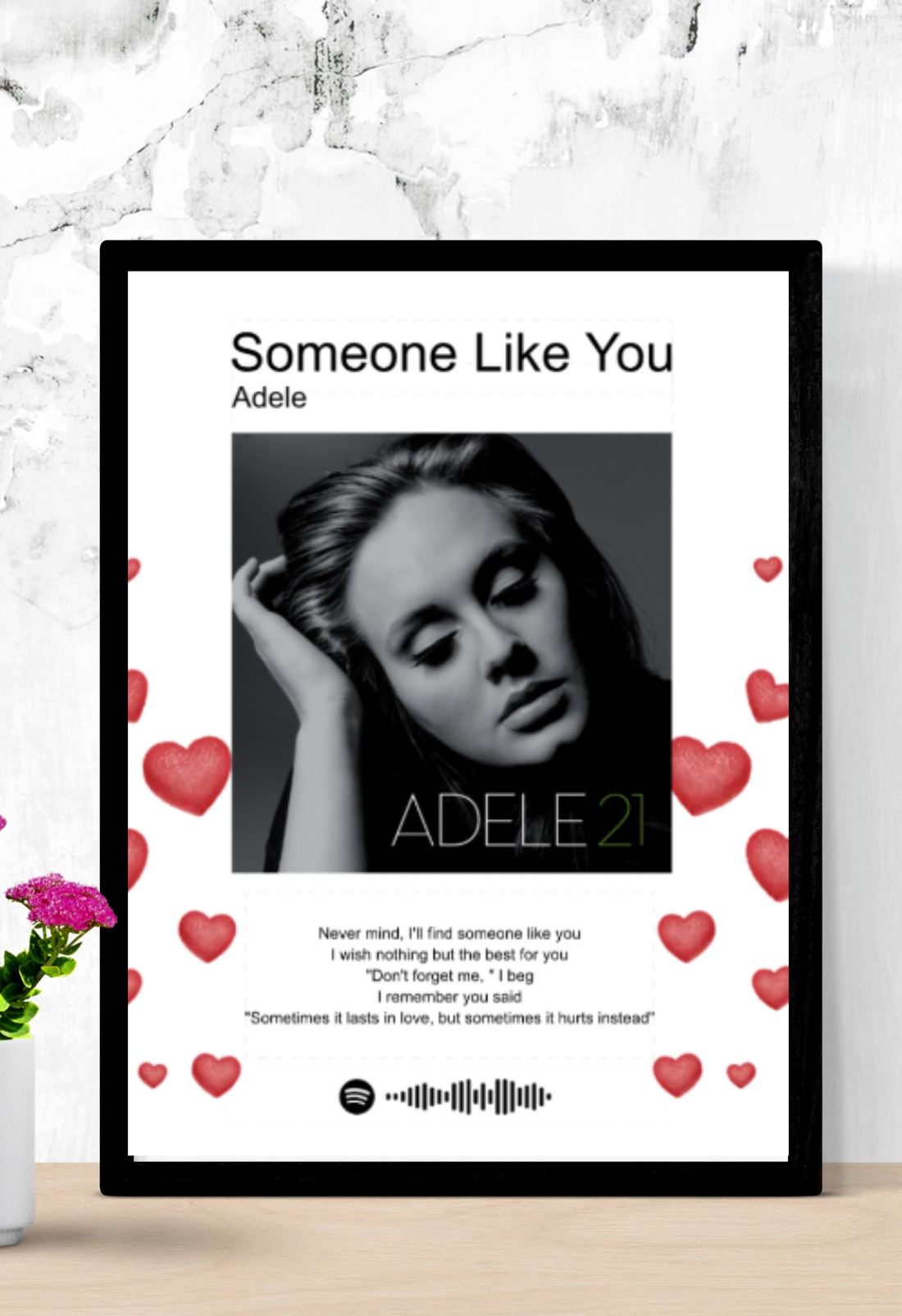 Spotify Music Plaque – Personalized Song Gift