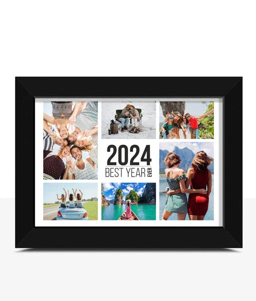 Best Year Ever Personalised Friends Photo Print Gift - PersonalisePro 