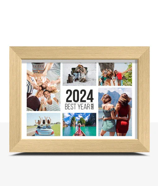Best Year Ever Personalised Friends Photo Print Gift - PersonalisePro 