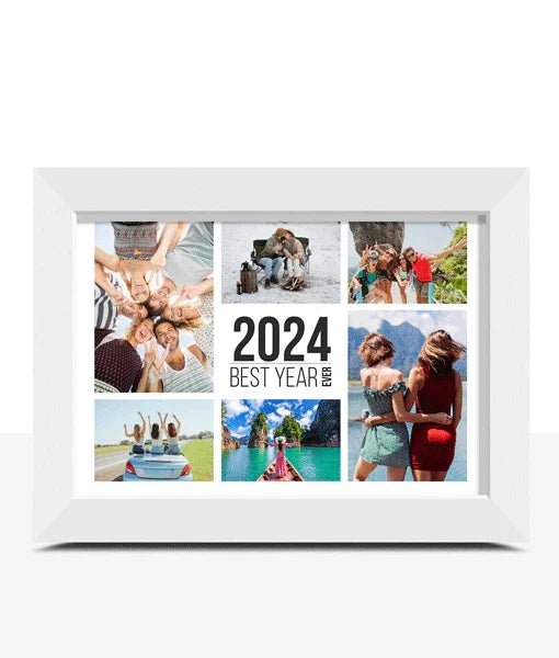 Best Year Ever Personalised Friends Photo Print Gift - PersonalisePro 