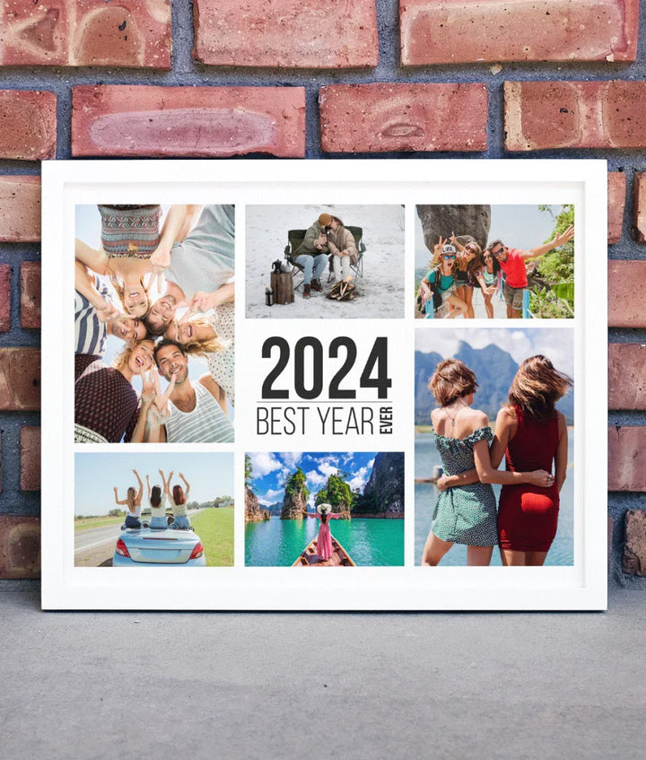 Best Year Ever Personalised Friends Photo Print Gift